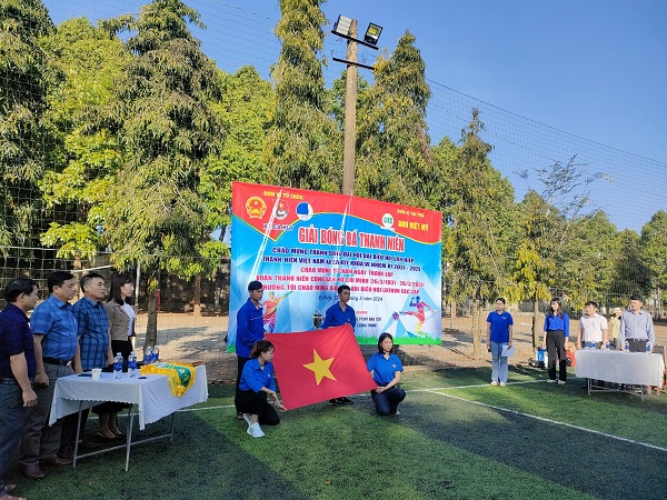 LỄ KHAI MẠC GIẢI BÓNG ĐÁ THANH NIÊN XÃ NHÀ EAKLY NĂM 2024!